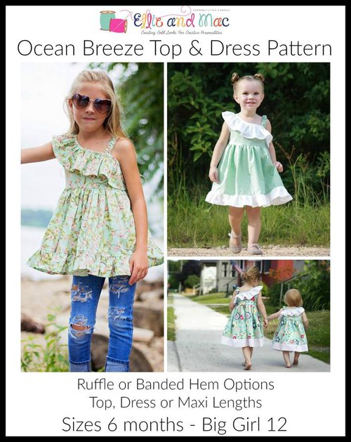 Ellie and Mac Ocean Breeze Top & Dress