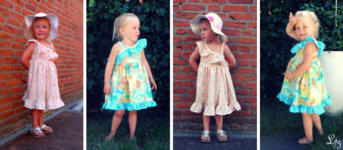 Ellie and Mac Ocean Breeze Top & Dress: zomerse ruches